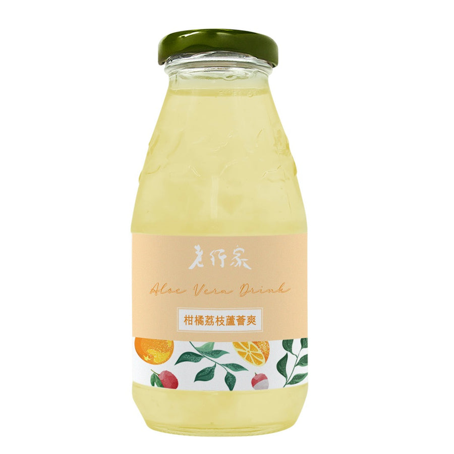 柑橘荔枝蘆薈爽 (250ml) – 蘆薈飲品