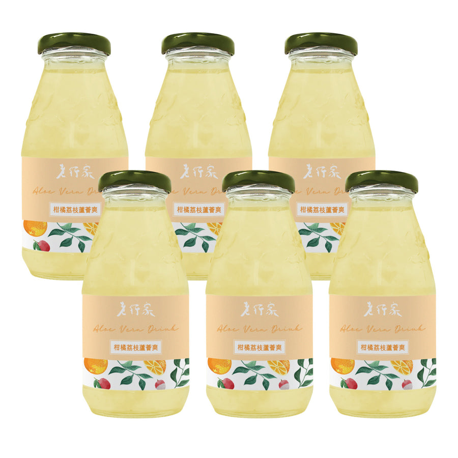柑橘荔枝蘆薈爽(6支)