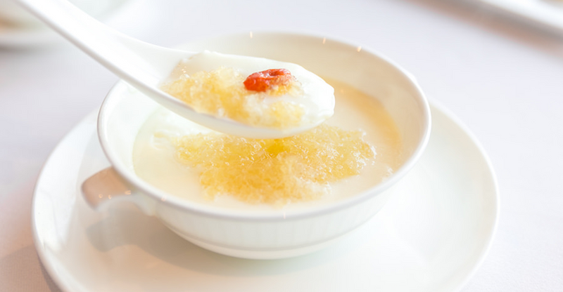 【燕窩燉鮮奶】 食譜