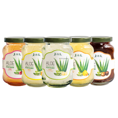 [Case Discount] Lo Hong Ka Ready-to-Eat Aloe Vera - Yuzu Honey Flavor (12 bottles)