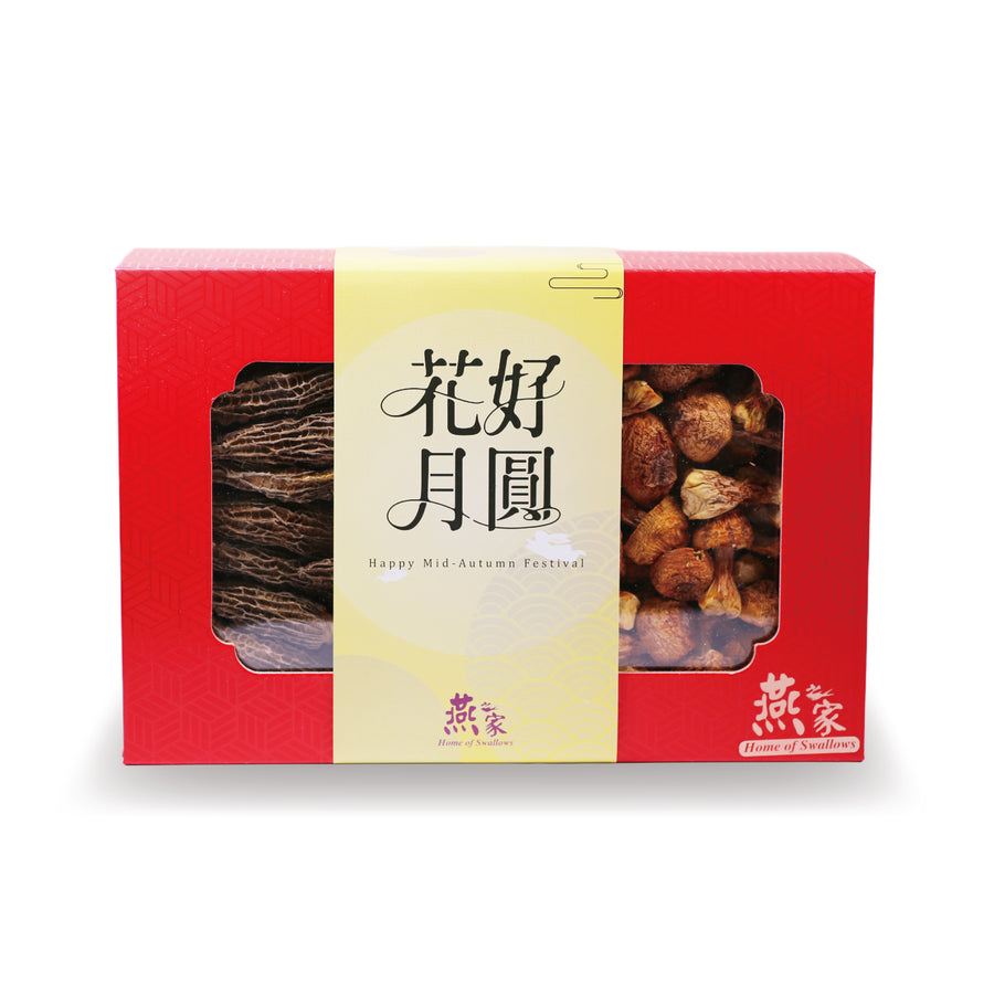 雙併羊肚菌姬松茸禮盒