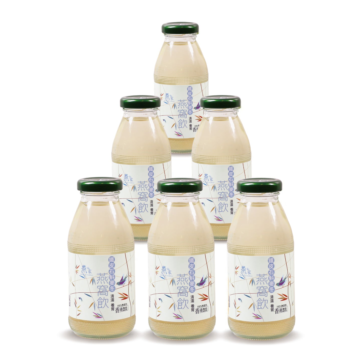 燕窩鐵皮石斛麥冬飲品(6支)