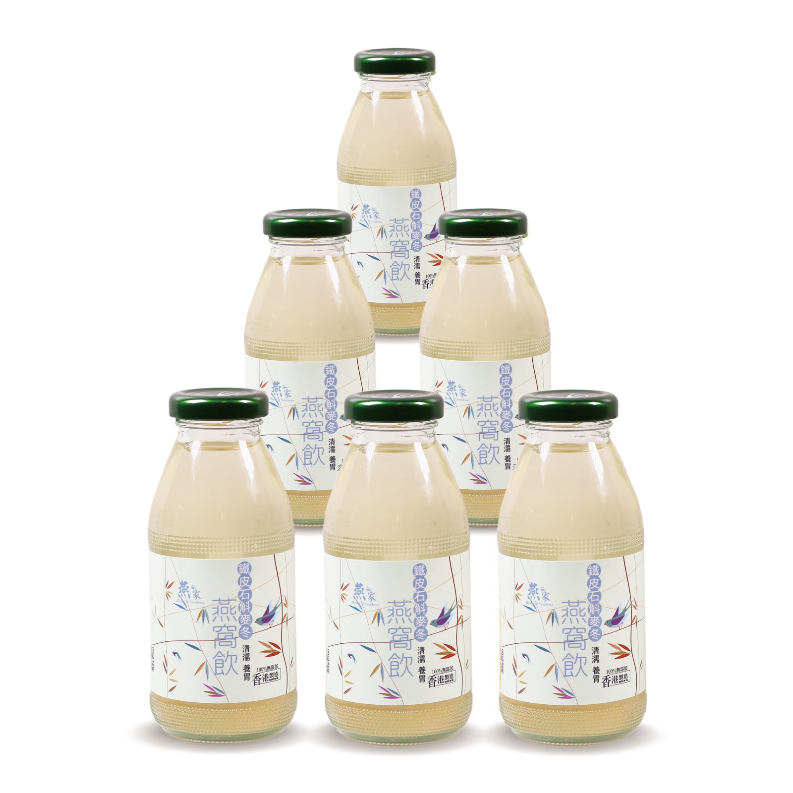 燕窩鐵皮石斛麥冬飲品(6支)